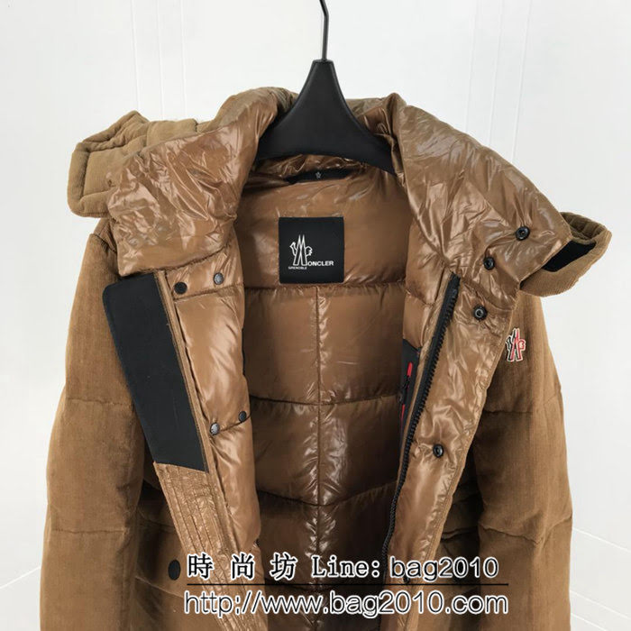 MONCLER蒙口 羽皇2018SS復古燈芯絨 防風保暖 男款羽絨服 ydi2189